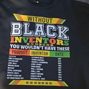 Black Graphic Sweatshirt